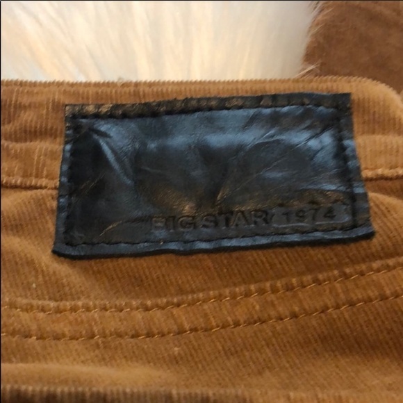 Big Star caramel corduroy skinny pants  25 - Picture 4 of 6